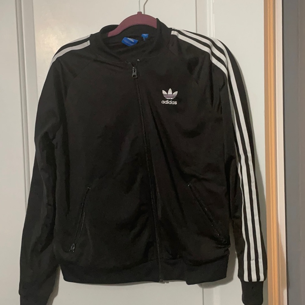 Adidas track jacket size Large!